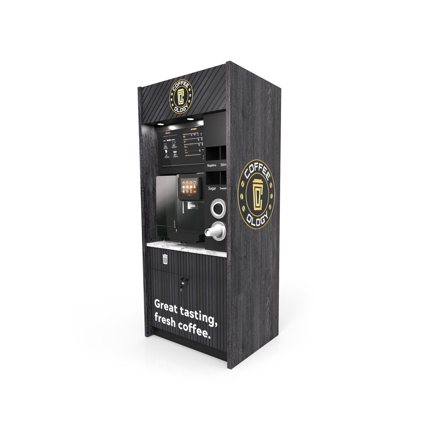 High-Performance Coffee-to-Go Station with Franke A600