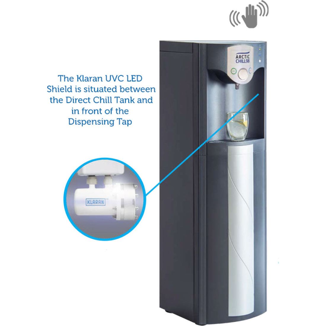 AA First Arctic Chill 98 Floor Standing Mains Fed Water Cooler