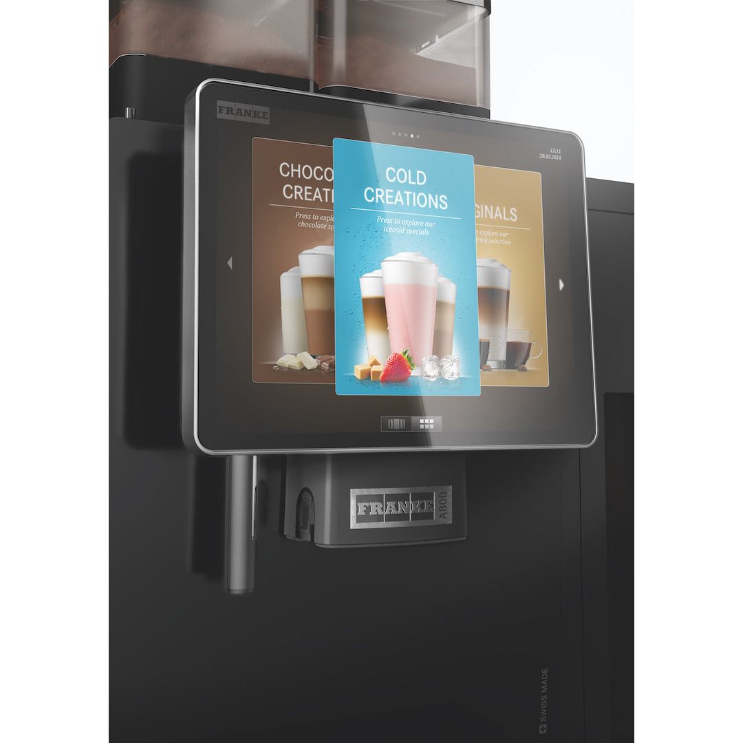 Franke A800 Coffee Machine - Milk Fridge Included