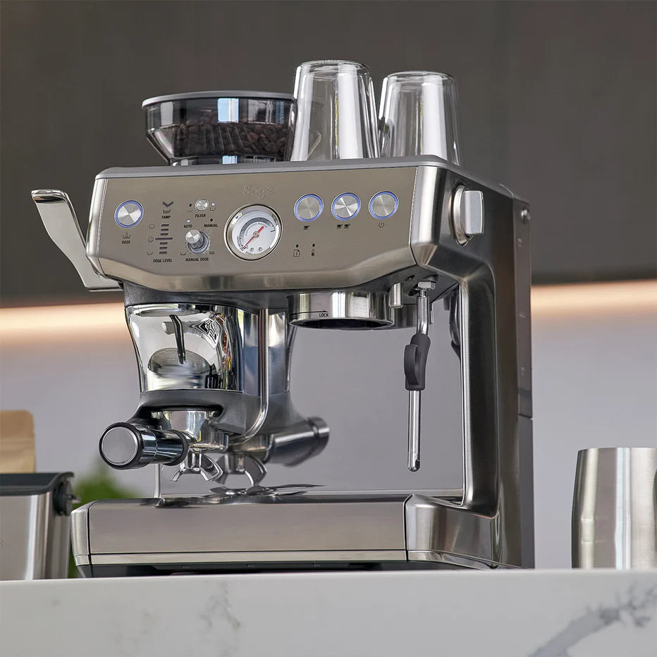 Imbuto dosatore Breville/Sage Barista Express/Pro/Touch con pulsante di attivazione del macinacaffè da 54 mm NUOVA VERSIONE V2.0 - Italia Imbuto dosatore Breville/Sage Barista Express/Pro/Touch con pulsante di attivazione del macinacaffè da 54 mm NUOVA VERSIONE V2.0 - Italia
